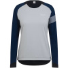 Dámsky cyklistický dres Rapha Women's Trail Windblock Jersey - black/light grey/navy S