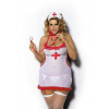 Kostým zdravotnej sestry ANAIS Gorgeous+ Shane - biela XL/XXL