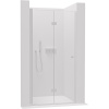 Cerano Volpe, skladacie sprchové dvere 90x190 cm, 6mm číre sklo, chrómový profil, CER-CER-423300
