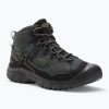 Pánske trekové topánky KEEN Targhee IV Mid WP triple black