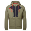 PORTWEST DX472 / Mikina so zipsom - moss green M