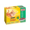 Friskies s hovädzím kuraťom tuniakom treskou krmivo v šťave 12 x 85 g