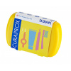 Curaprox Travel Set zubná kefka + CPS medzizubné kefky 2 ks + zubná pasta 10 ml darčeková sada, žltý