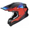 SCORPION prilba na motocykel VX-16 EVO AIR SPECTRUM, čierna/červená/modrá veľ. S