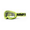 STRATA 2, 100% brýle neon žluté, čiré plexi, dětské