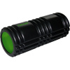 Masážny valec Foam roller TUNTURI čierno-zelený
