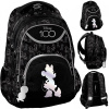 Školský batoh viackomorový Minnie Mouse BeUniq čierny, viacfarebný 20 l