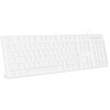 CONNECT IT Chocolate WhiteStar kancelářská podsvícená klávesnice (CZ + SK verze) WHITE CKB-5052-CS