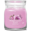 Aromatická svíčka Signature sklo střední Wild Orchid 368 g - Yankee Candle
