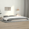 vidaXL Posteľný rám biely 140x190 cm borovicový masív - Biela - 180989-115103