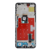 Honor 90 Lite OEM LCD displej s dotykom, titánový strieborný rám, predný panel (Titanium Silver)