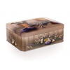 Banquet Plechovka-box na čaj 200 x 155 x 80 mm LAVENDER