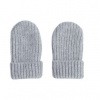 Lodger dětské vlněné rukavice Folklore Merino Wool Drizzle sivá