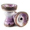 Vintage Glass Bohemian Barva: Fialová
