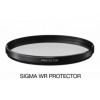 Sigma filter PROTECTOR 55 mm WR, ochranný filter základý vodeodpudivý