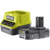 RYOBI RC18120-120 SÚPRAVA 18 V LÍTIUMIÓNOVÁ BATÉRIA 2 AH S NABÍJAČKOU RC18120 RYOBI RC18120-120 SÚPRAVA 18 V LÍTIUM IÓNOVÁ BATÉRIA 2 AH S NABÍJAČKOU RC18120 ONE+