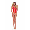 Bodystocking Passion BS112 red Farba: Červená, Veľkosť: S/L