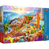 TREFL Premium Plus Tea Time Návštěva Santorini 1000 dielov