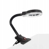 Lampa s lupou Yihua 239 90 mm 3D-10D s ohnutým ramenom a klipom