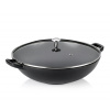KELA Wok CALIDO BLACK 36 CM, 4 l, litina