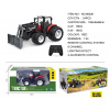 Ramiz Traktor + buldozér R/C 1:24 červený