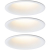 Paulmann LED vstavané kúpeľňové svetlo sada 3 ks 18 W; 93419