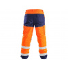 Nohavice CXS CARDIFF, výstražné, zateplené, pánske, oranžové, veľ. 2XL