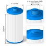 Crystalline Pool Spa Filter Filtračné kartuše SC728