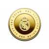 Real Madrid FC Zberateľská minca Real Madrid, One Club One Color, zlatý farba, 4 cm