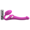 Strap-on-me S - nasadzovací tlakový vibrátor (ružový)