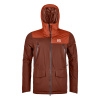 Ortovox pánská vlněná bunda 2L Swisswool Sedrun Jacket M | farba: clay orange, veľkosť: XL