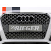 Rieger tuning originálna maska Audi RS4 pre Audi A4 / S4 / RS4 (B8 / B81) Avant / Sedan, facelift, r.v. od 01 / 12-, Povrchová úprava gunmetal šedá