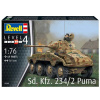 Revell Sd.Kfz 234/2 Puma Model Set obrneného vozidla 1:76, 69 dielov (Revell Sd.Kfz 234/2 Puma, 1:76, 9,1cm, LEVEL 4, Model No.: 03288)