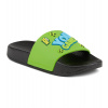 Coqui Ruki Detské papuče 6383 Black/Lime 24/25