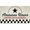Obkladový panel do kuchyne mySpotti Profix nápis American Diners 100 x 60 cm PX-10060-196-HB