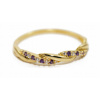 Krúžok gold 585 ametyst, cubic Zirconia, PROPAGÁCIA (Krúžok gold 585 ametyst, cubic Zirconia, PROPAGÁCIA)