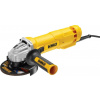 DWE4227 DeWALT ÚHLOVÁ BRUSKA 125mm 1 200W, S BOČNÍM BEZNAPĚŤOVÝM SPÍNAČEM