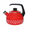 Metalac Čajová kanvice s píšťalkou bodkovaná 2,5l