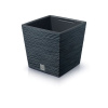 kvetináč 30cm FURU SQUARE LOW DFS300-S433 antracit plastový PROSPERPLAST