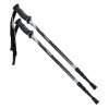 Trekingové palice HI-TEC LAPLAND 74951-M BLK/GREY – Čierna