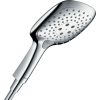 HANSGROHE Raindance Select E ručná sprcha 3jet EcoSmart, 150 x 150 mm, chróm, 26551000