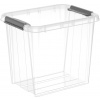 Úložný box Siguro Pro Box 53 l, 39,5 x 44 x 51 cm, transparentný (SGR-SB-C453Z)