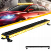 ORANŽOVÝ STROBOSKOP NOSNÍK MAJÁK 95CM 12-24V 6 MODULOV odťahovka 4 STRANY