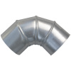 KRATKI Pozinkované koleno Ø100mm/90°