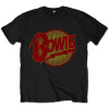 David Bowie tričko Vintage Diamond Dogs Logo Čierna 5 – 6 rokov