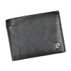 Pierre Cardin SAHARA TILAK03 325 čierna pánska peňaženka z hovädzej kože 12 x 9,5 x 2,7 cm