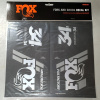 Fox sada nálepiek pre vidlicu a tlmič Farba: Chrómová