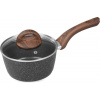 Rajnica MagicHome Black Marble Line, so sklenenou pokrievkou, 16 cm