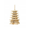 Robotime Rolife 3D Dřevěná Pagoda 275 ks