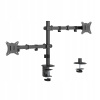 Držiak na monitor GEMBIRD MA-D2-03 17-32 palcov čierny